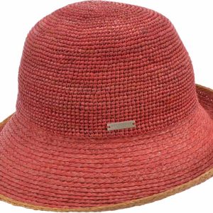 Raffia crochet cloche