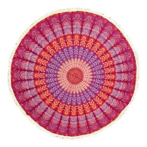 06. Rund Mandala Peacock