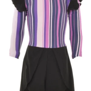 Catsuit | NS-167 | Outlet Lila randig