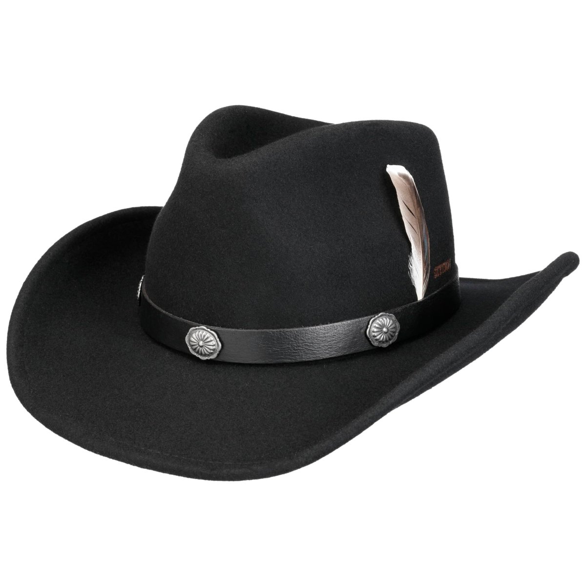 Western Woolfelt black - Bild 2
