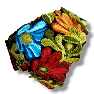 Allmoge Broderade blommor
