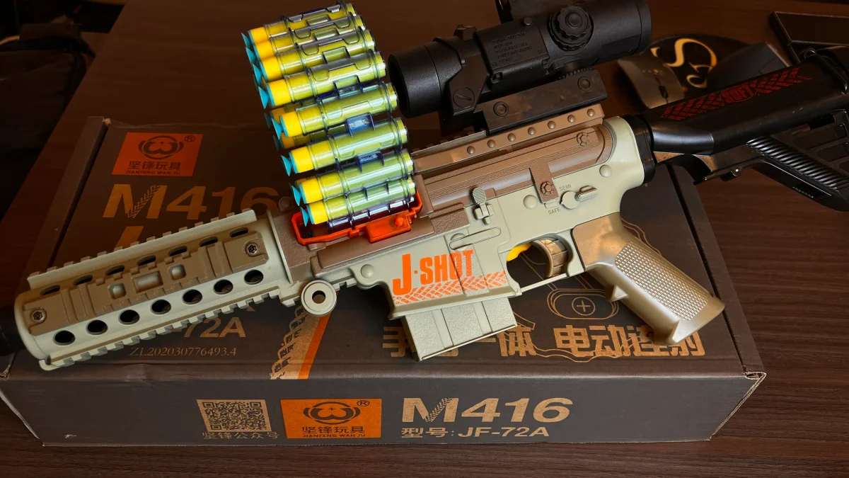 Leksaksgevär J-Shot M416 Foam Dart Gun (JF-72A) - Bild 2