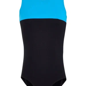 Gymnastikdräkt no. NS-102S Black/Turquoise