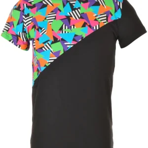 T-shirt | NS-156 Udg Svart-Kids Triangel