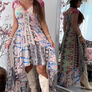 Patricia High Low Klänning – UNIKA! MIX 10B! Här väljer du exakt!
