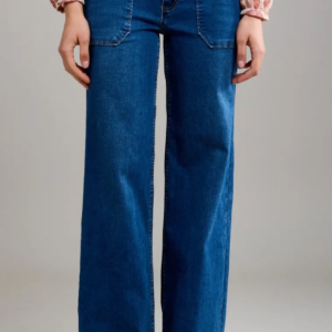 Chloette Mörkblå Toxik Jeans med stretch
