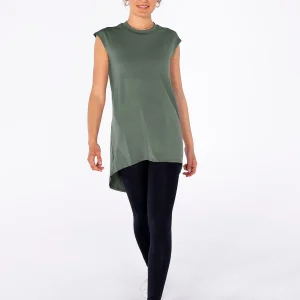 Sia Top | 400304A100 Dusty green