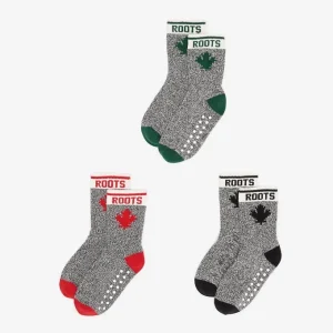 Baby- och småbarnsstrumpor Cabin Maple, 3-pack