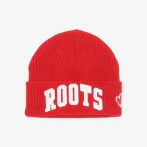 Barnmössa med Roots-applikation