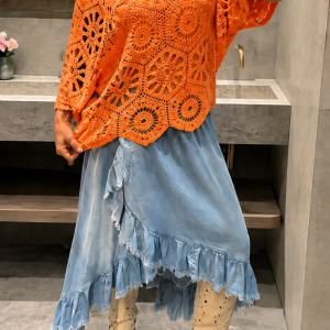 Lara Spetstopp Orange