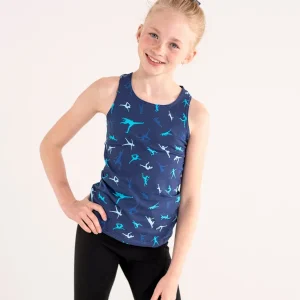 Top | NS-162 Blue gymnast