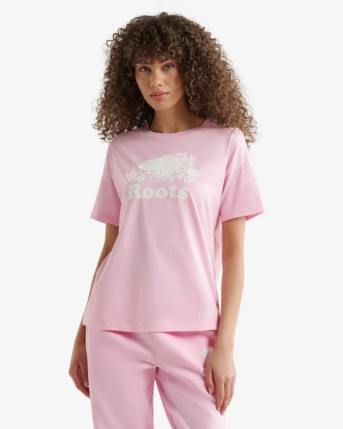Organisk T-shirt med avslappnad passform för damer - Bild 2