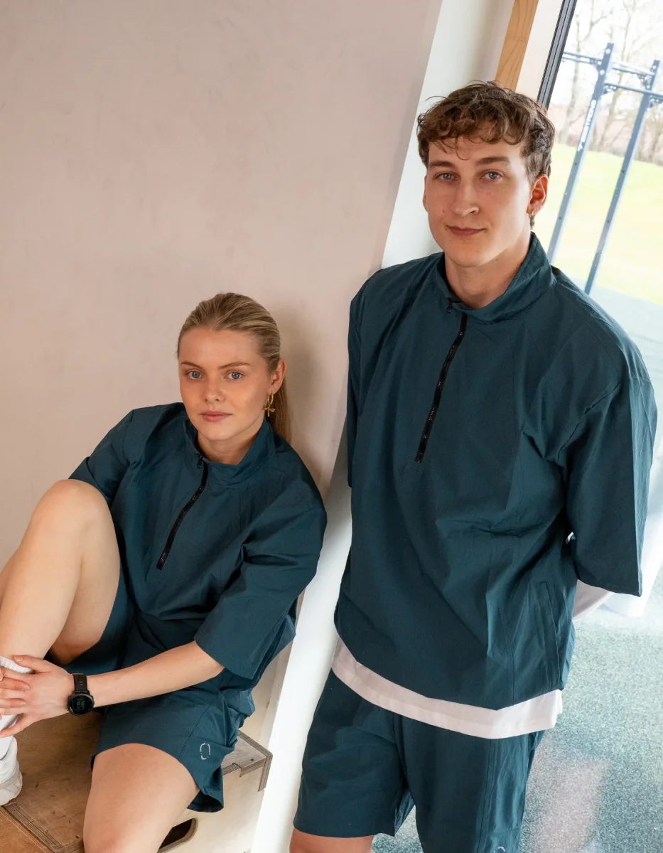 Pipe anorak SS | Unisex Brown